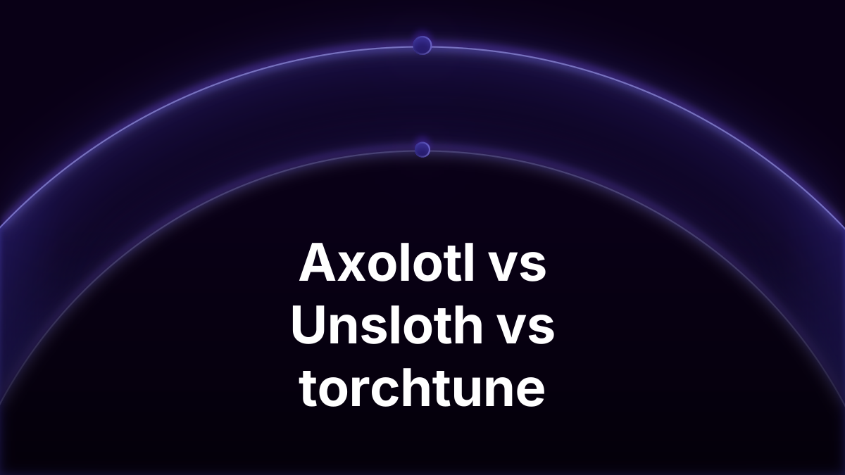 Axolotl vs Unsloth vs torchtune: Which to Use (2026)