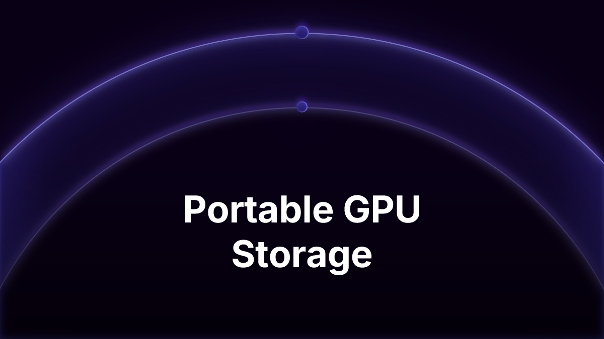 Cloud GPU Storage That Moves Across Providers: What Actually Makes State Portable