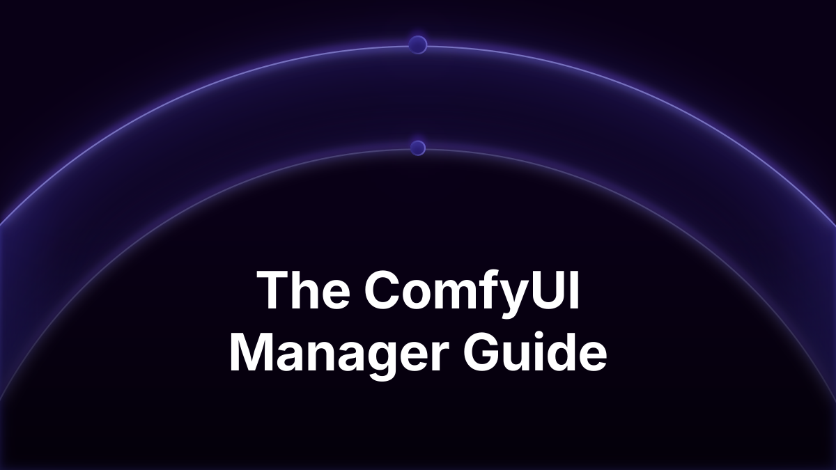 ComfyUI Manager: Install, Fix and Pin Custom Nodes