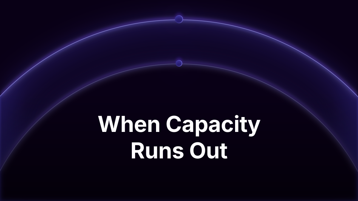 Your Provider Ran Out of GPU Capacity — Here's What a Volume Snapshot Won't Get Back