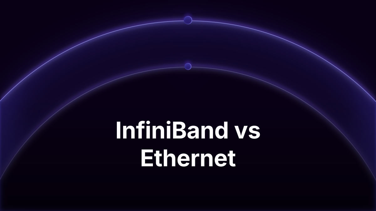 InfiniBand vs Ethernet for GPU Clusters (2026)