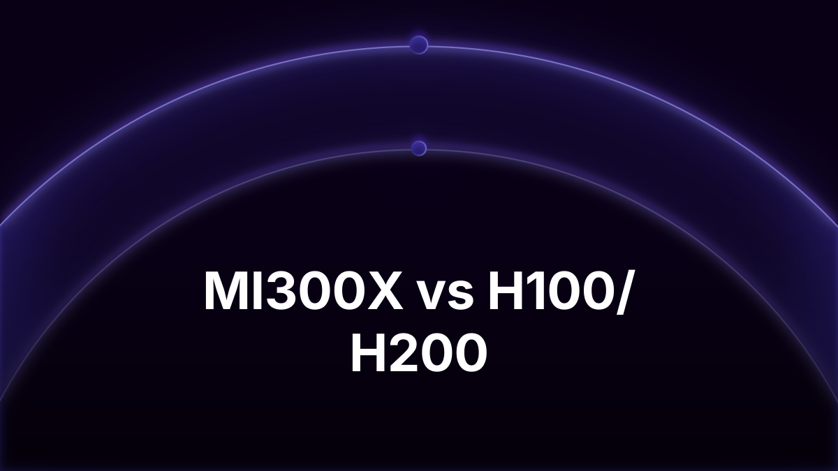 MI300X vs H100 vs H200: Real Inference Benchmarks
