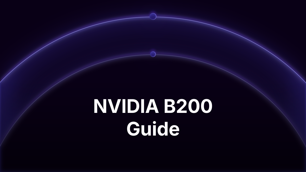 NVIDIA B200 Guide: Specs, VRAM, DGX B200 (2026)