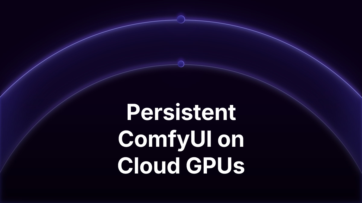 Your ComfyUI Studio Shouldn't Reset Every Time You Switch GPUs