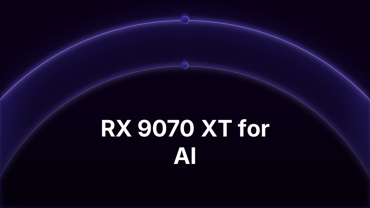 RX 9070 XT for AI: 16 GB VRAM, ROCm Support (2026)