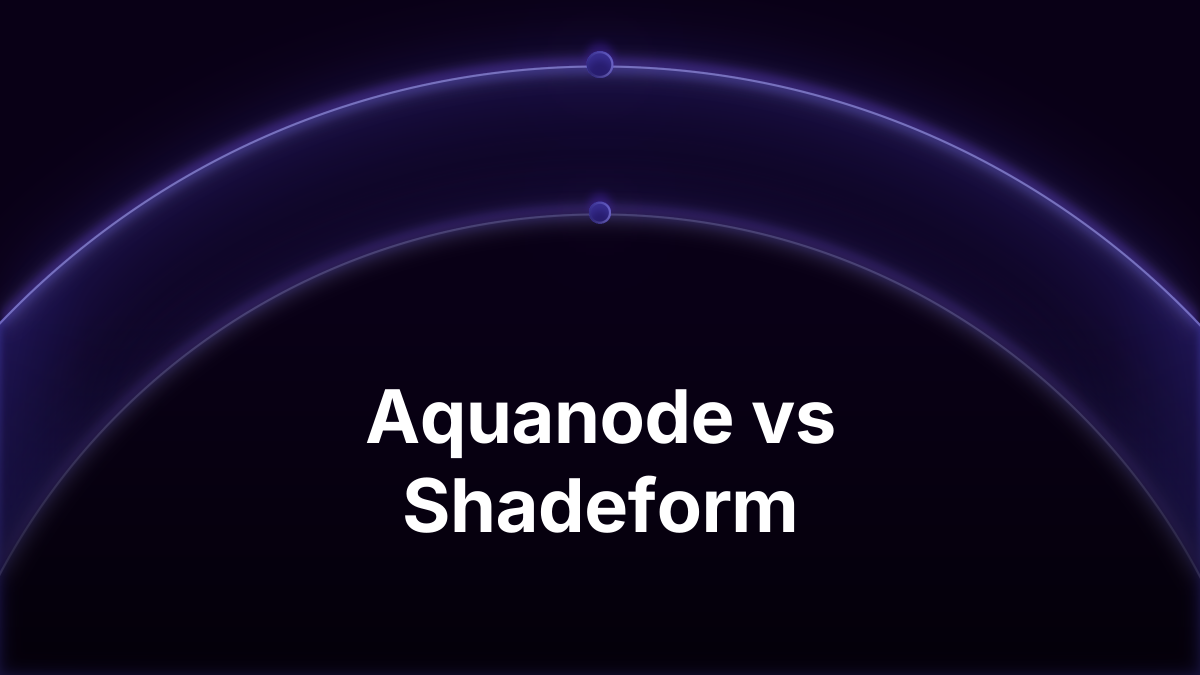 Aquanode vs Shadeform: What's the Real Difference for GPU Buyers?